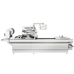 Thermoforming vacuum packing machines