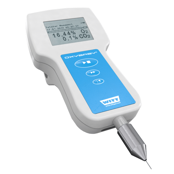 Rankinis CO₂ / O₂ dujų analizatorius – OXYBABY® M+